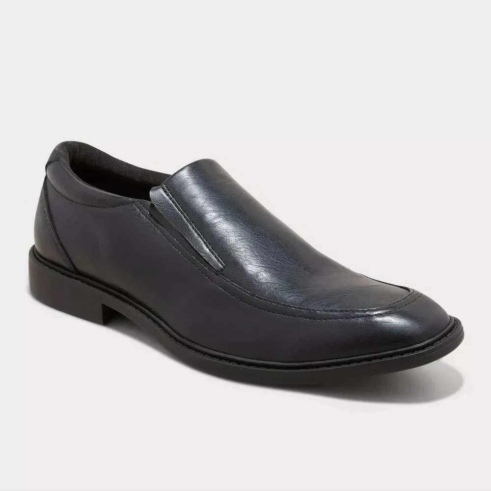 Men's Toby Slip-On Dress Loafers by Goodfellow & Co Black Size 9 New With Tags